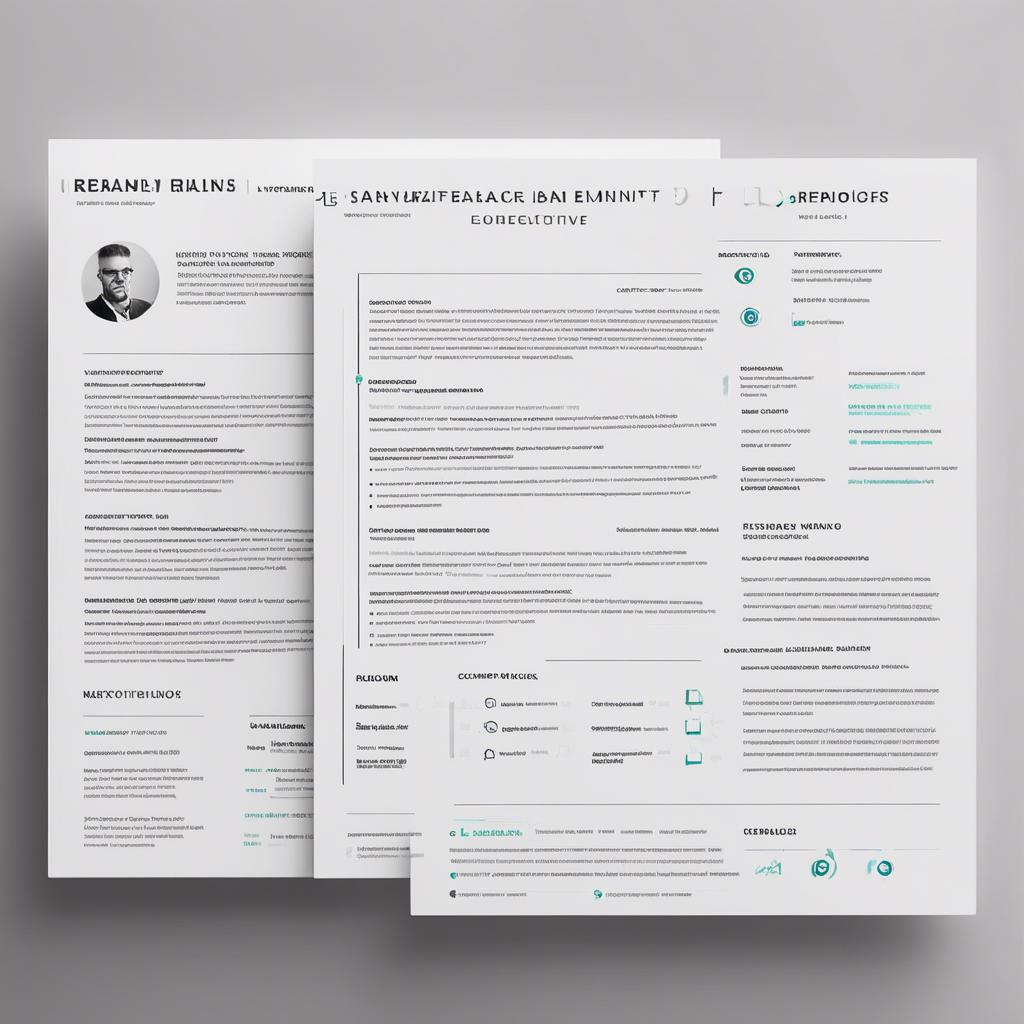 Executive resume design